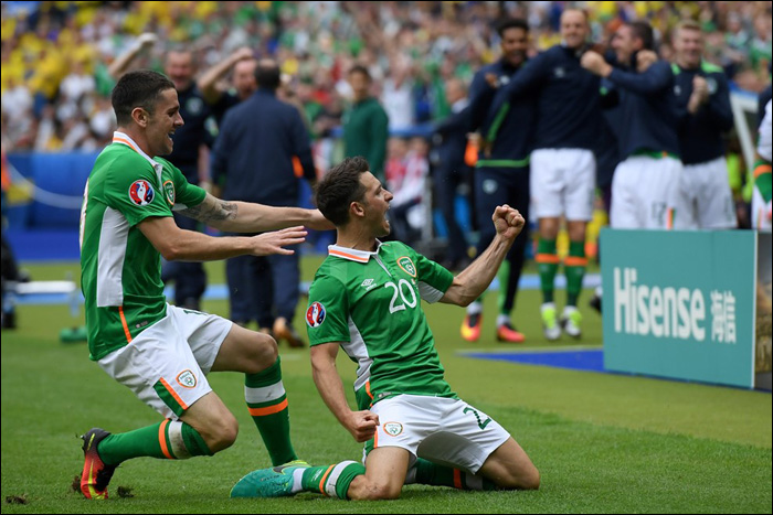 Ирландия и Швеция не смогли выявить победителя в матче группы E Евро