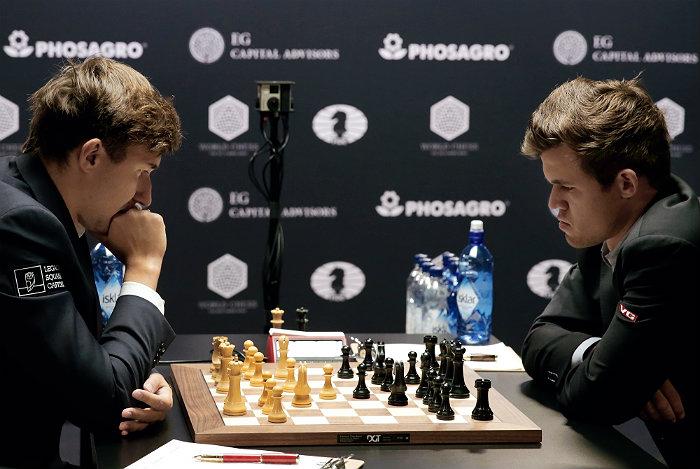 Карякин и Карлсен не выявили победителя в 6-й партии чемпионского матча