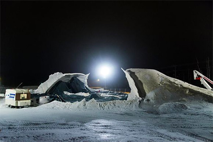 Ледяной мост обвалился в Северной Карелии, так и не успев стать рекордсменом