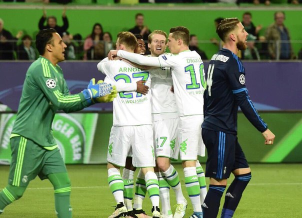 «Вольфсбург» победил «Реал» в четвертьфинале Лиги чемпионов