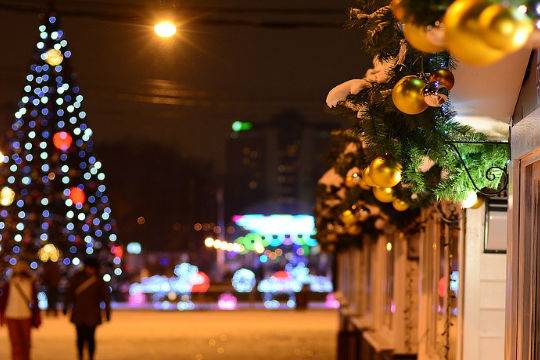 Собянин открыл фестиваль «Путешествие в Рождество»