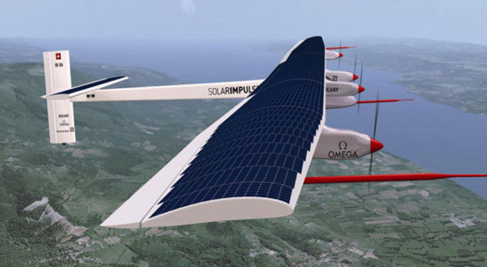 Экспериментальный самолет на солнечных батареях долетел до Нью-Йорка