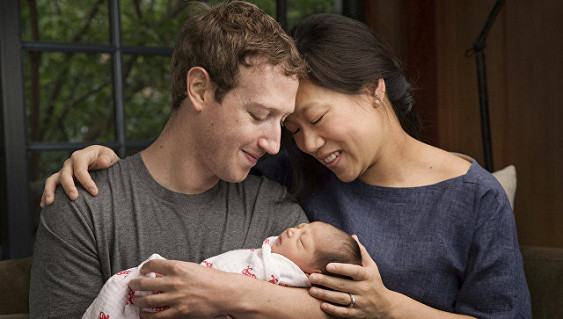Марк Цукерберг объявил о том, что его супруга ожидает 2-го ребенка