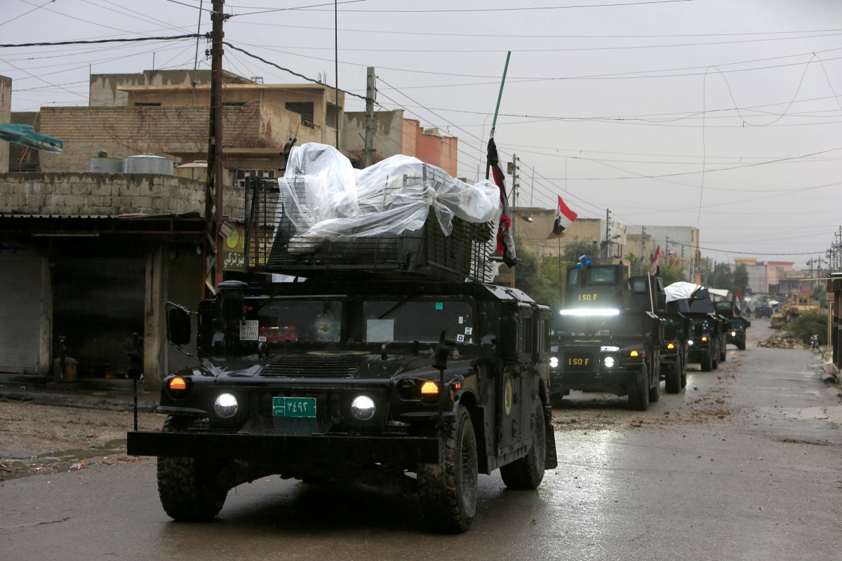 Иракские войска заняли государственный центр Мосула