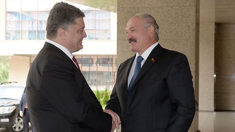 Лукашенко провел переговоры с президентом государства Украины