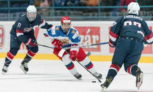 Юношеская сборная РФ по хоккею одолела чехов и вышла в четвертьфинал ЧМ