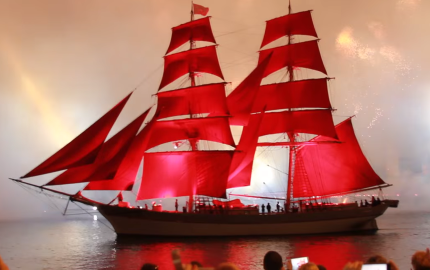 В текущем году Петербург увидит «Алые паруса» 23 июня