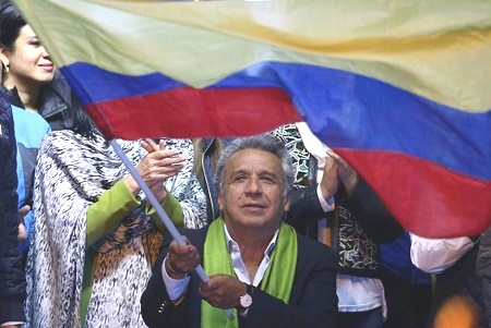 Ленин Морено официально объявлен победителем президентских выборов в Эквадоре