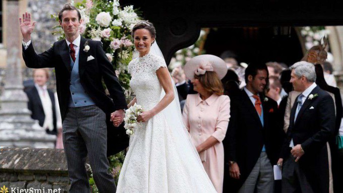Главное светское событие года: младшая сестра герцогини Кембриджской вышла замуж