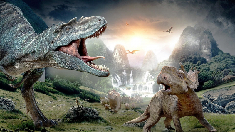 Ученые: После падения астероида динозавры выжили