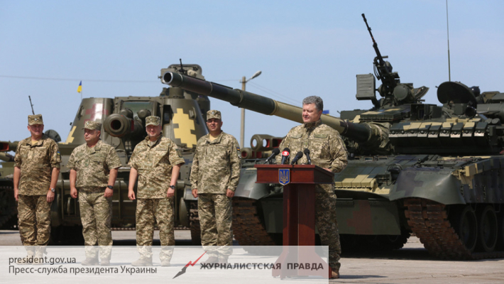 Порошенко кидает на ополченцев Донбасса новые танки Т-80
