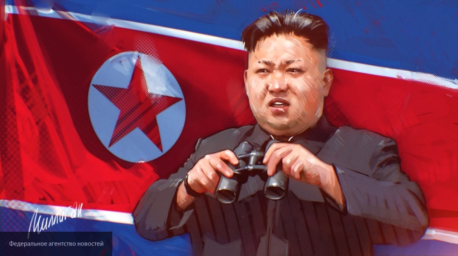 Ким Чен Ын руководил испытанием баллистической ракеты