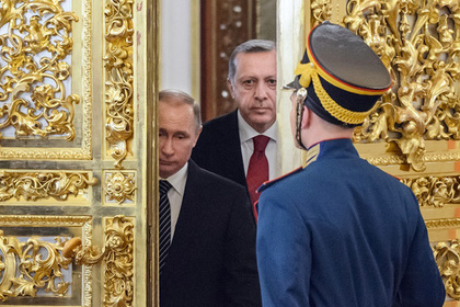 В Кремле назвали основные темы переговоров В.Путина и Эрдогана 3 мая