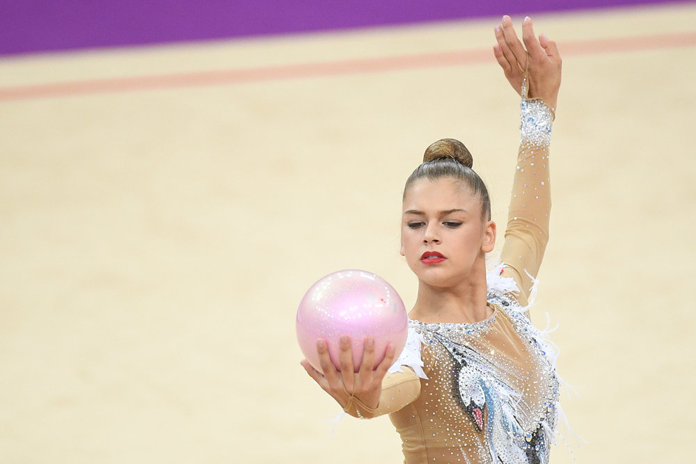 Сборная РФ одолела на чемпионате Европы по художественной гимнастике