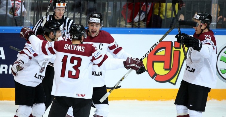 Онлайн-трансляция матча ЧМ-2017 по хоккею — Латвия