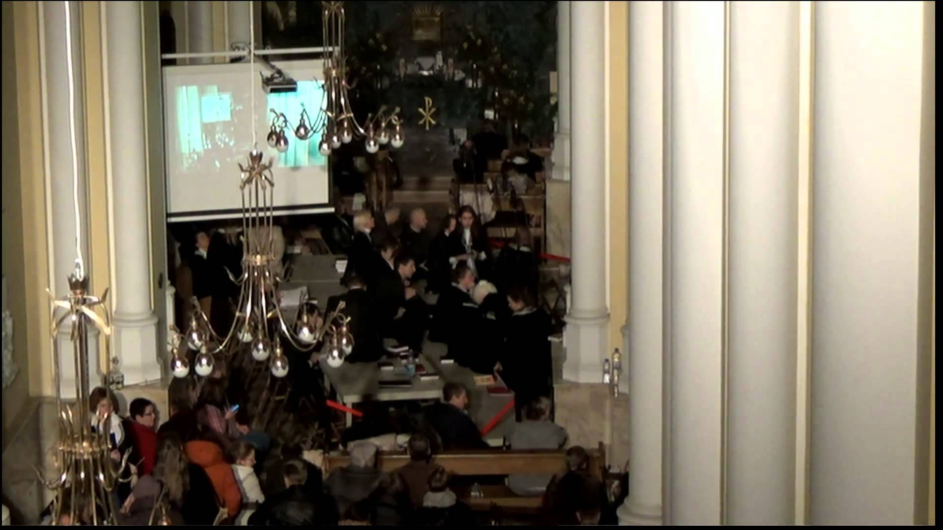 Прямая трансляция Мессы в Кафедральном Соборе НЗПДМ в Москве
