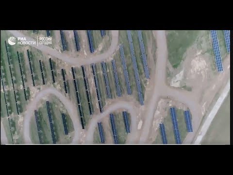 Китайская солнечная электростанция-панда