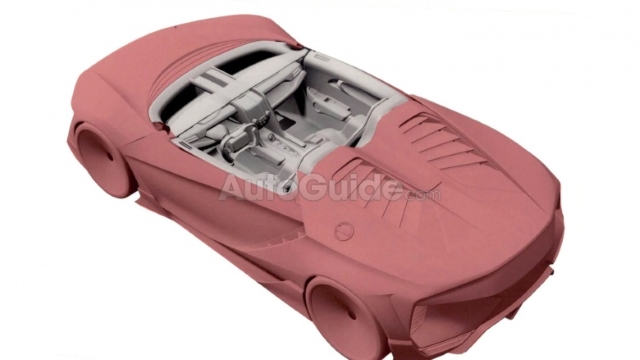 Размещены патентные изображения компактного спорткара Хонда NSX