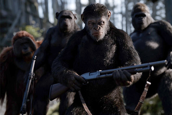 Фильм «Планета обезьян» за неделю собрал 56 млн. долларов