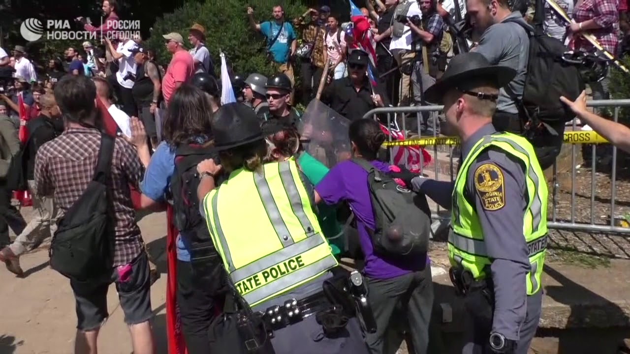 Протесты в Виргинии