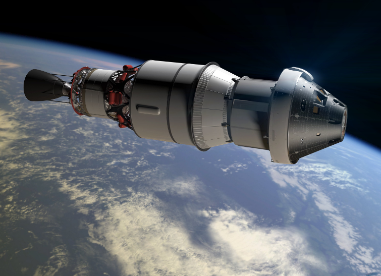 В США провели первые электрические тестирования космического корабля Orion