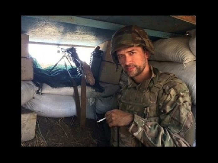 Русский актёр Пашинин «ловит кайф» от войны в Донбассе в составе ВСУ