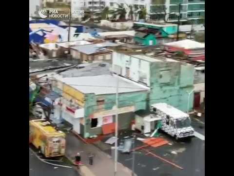 Последствия урагана «Мария»