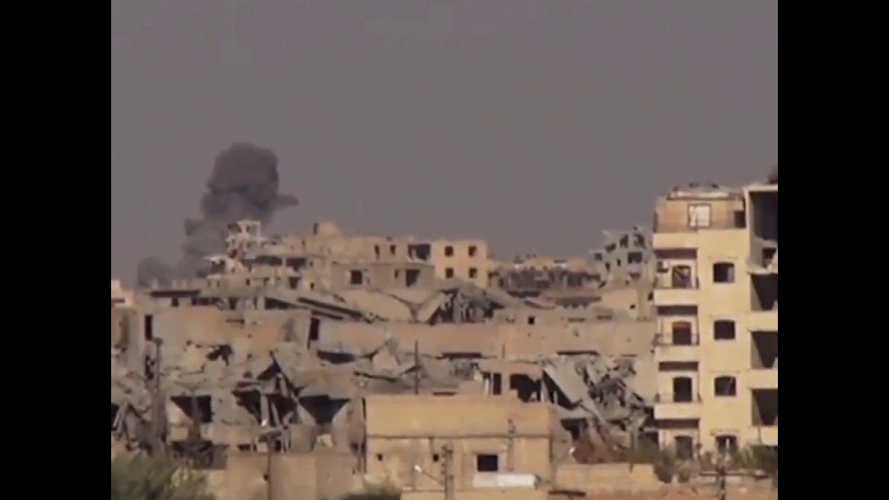 Руины остались от бывшей «столицы» террористов ИГ в Ракке