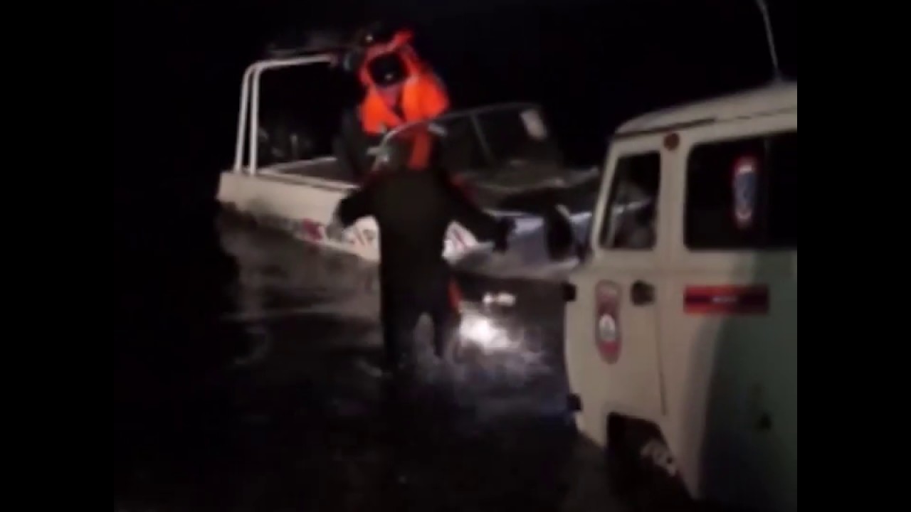 Спасательная операция на Аргазинском водохранилище