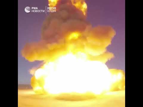 Испытания модернизированной противоракеты системы ПРО ВКС России в Казахстане