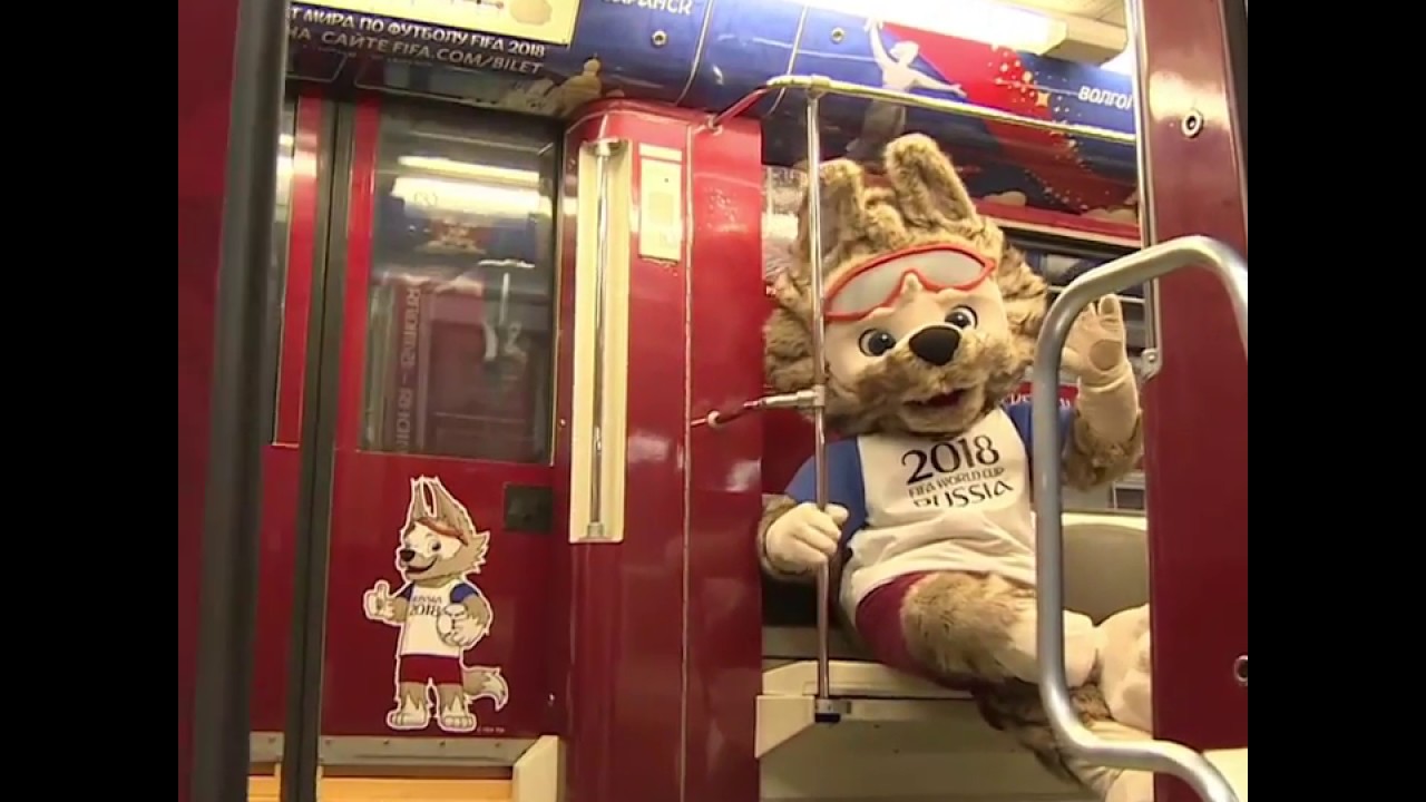В столичном метро появился поезд, посвященный истории чемпионатов мира по футболу
