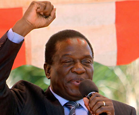 Эммерсон Мнангагва стал новым президентом Зимбабве