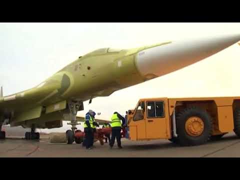 Полет Ту-160М над Казанью на высоте 300 метров сняли на видео