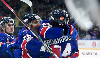 Ранее времени: СКА стал победителем постоянного чемпионата КХЛ