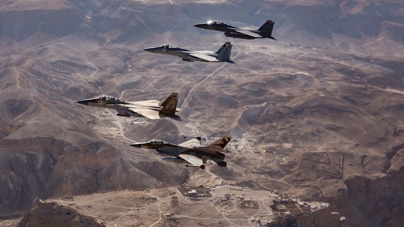Израильские ВВС нанесли авиаудар в секторе Газа
