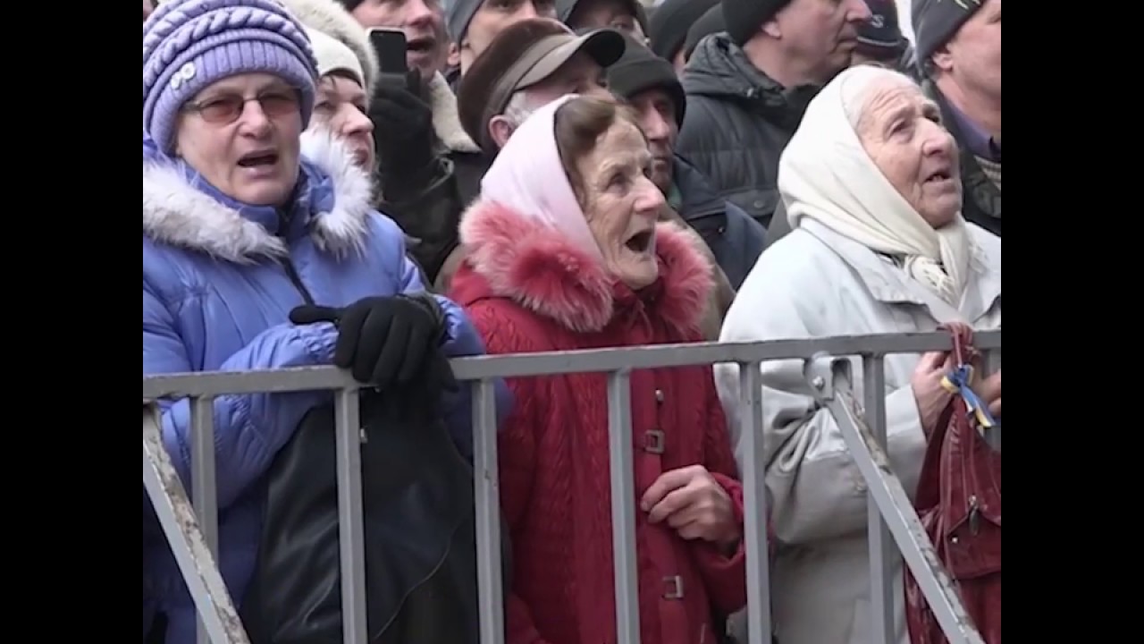 Марш за импичмент Порошенко в Киеве
