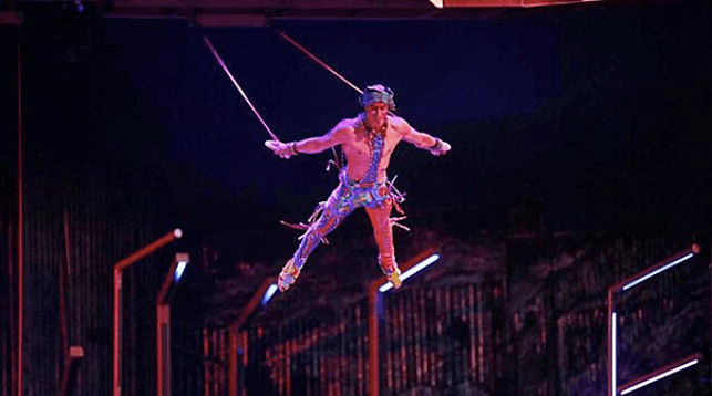 В США разбился акробат Cirque du Soleil