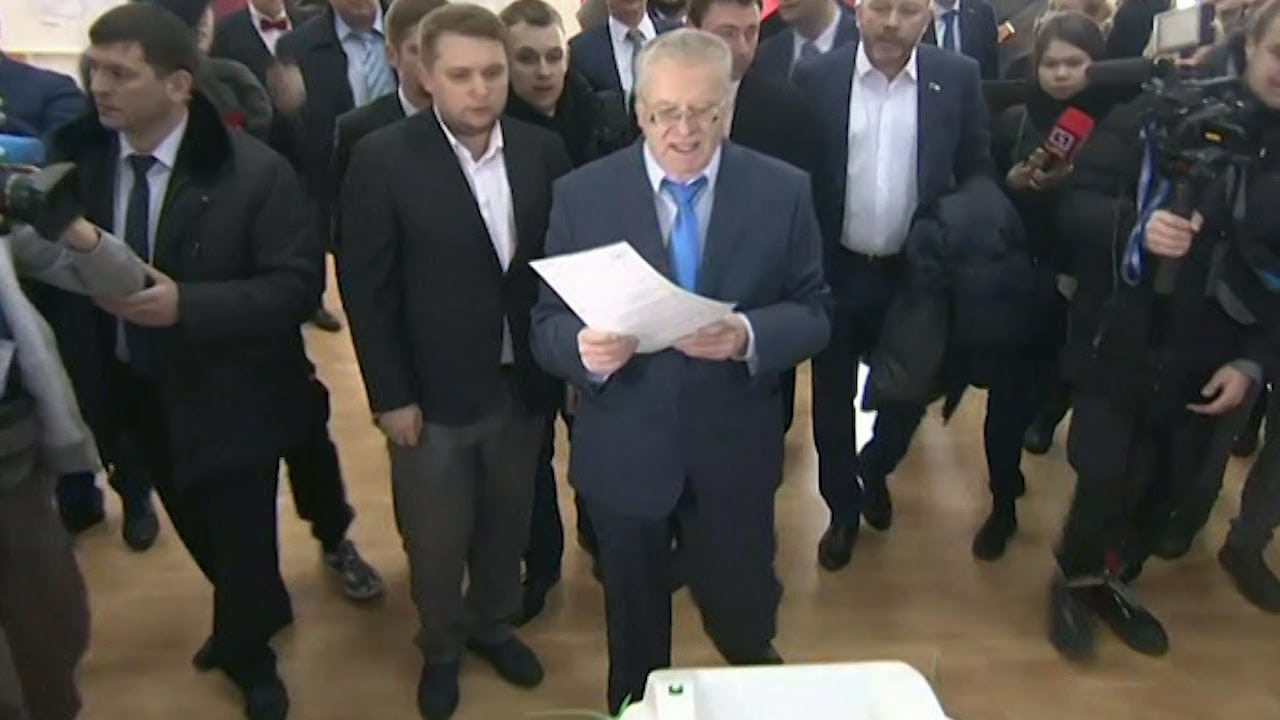 Жириновский проголосовал на выборах