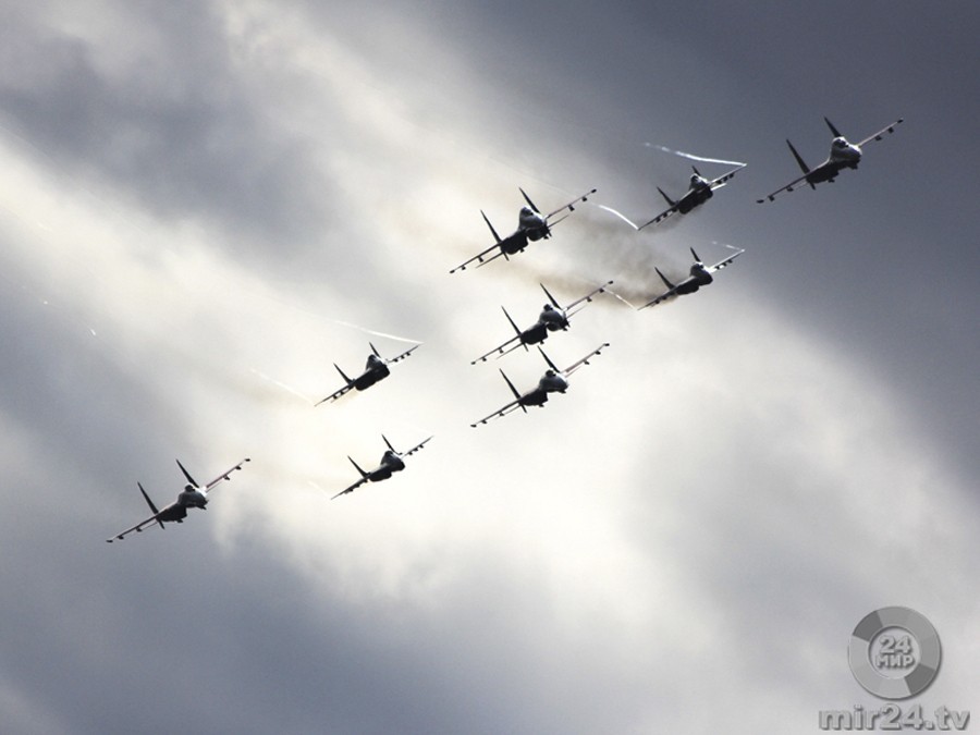 Не менее 20 иностранных самолета «атаковали» русские рубежи