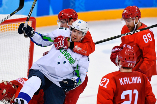 Русские хоккеисты сыграют в ¼ финала ОИ с победителем матча Словения — Норвегия