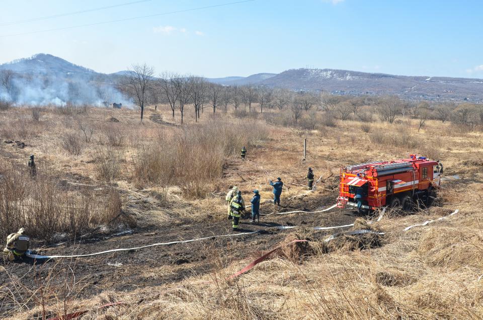 Особый противопожарный режим объявлен в Приморском крае
