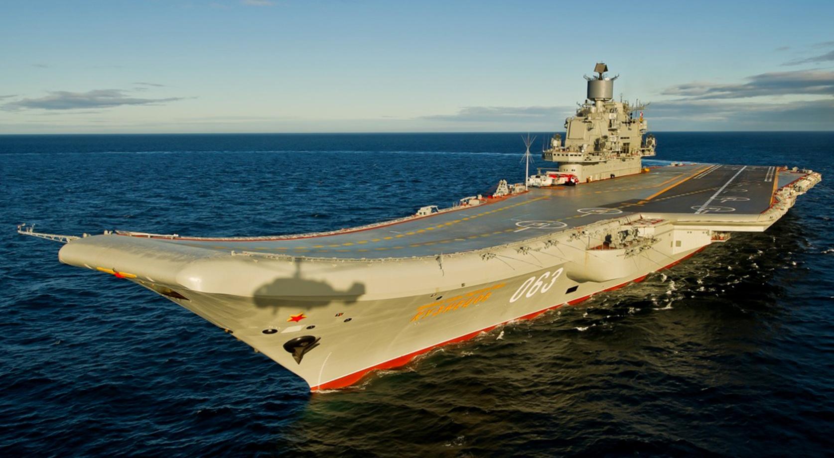 «Адмирал Кузнецов» признан худшим авианосцем в мировой истории