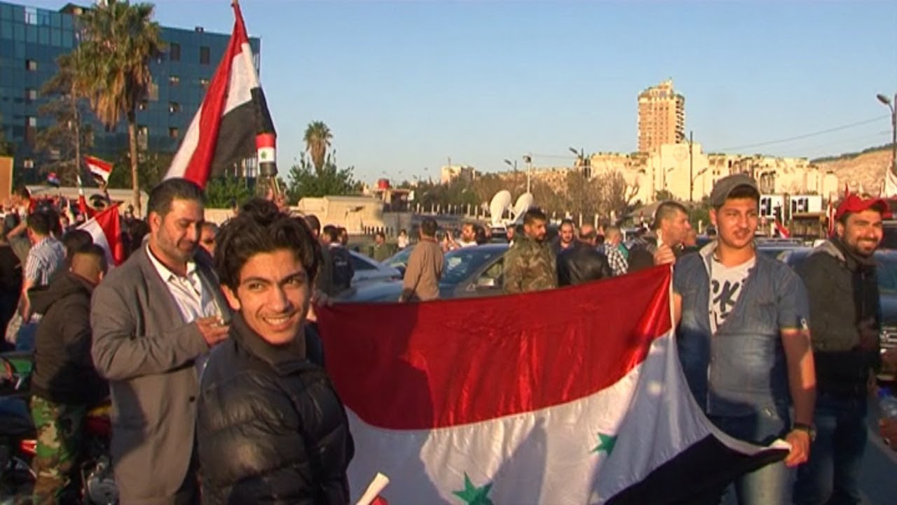 Жители Дамаска о ракетном ударе по Сирии