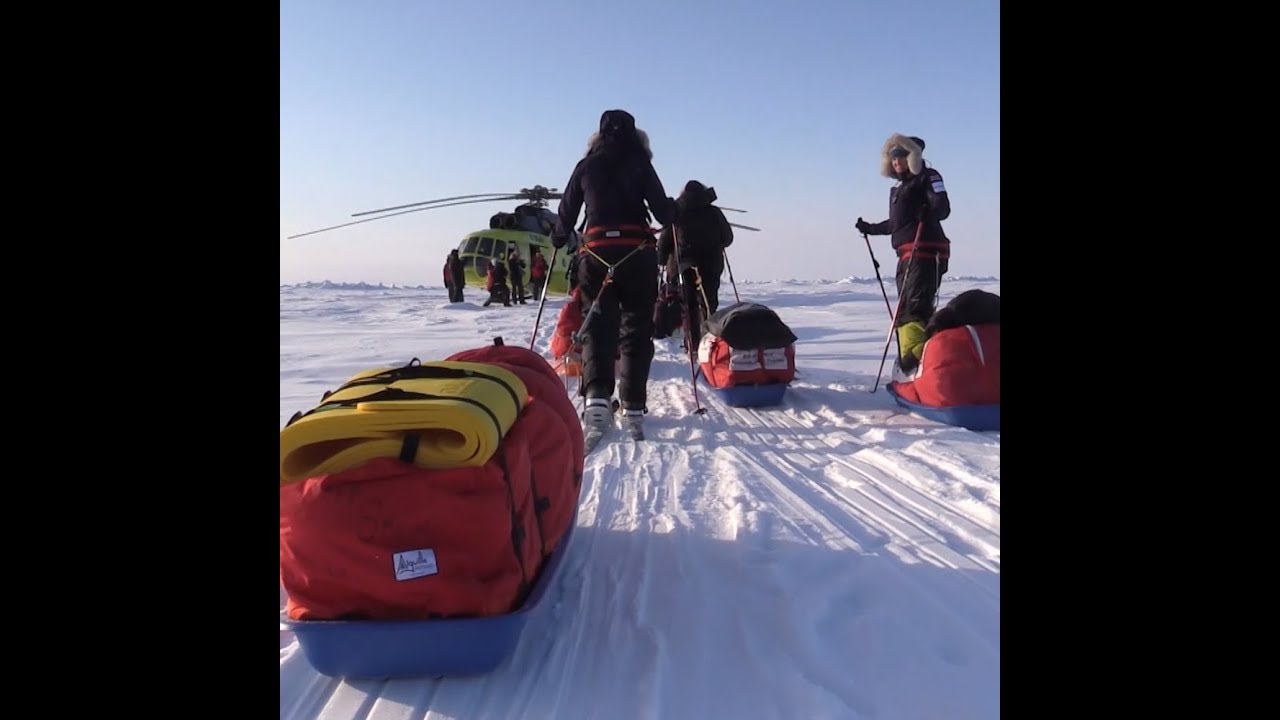 Первая женская евро-арабская экспедиция на Северный полюс