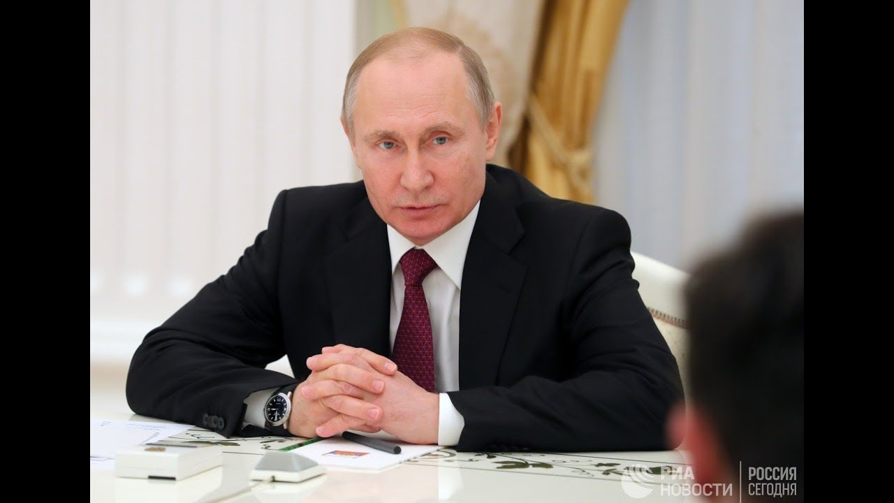 Путин на заседании Совета РГО