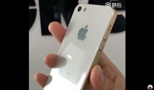 Обновленный тип iPhone SE показали на видео