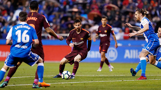 «Депортиво» — «Барселона»: ставим на обмен голами