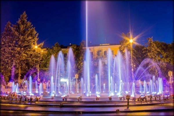 Ставропольский праздник фонтанов покажут на большом экране