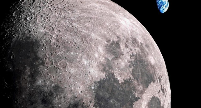 Необычные объекты, пролетевшие мимо Луны, попали на видео
