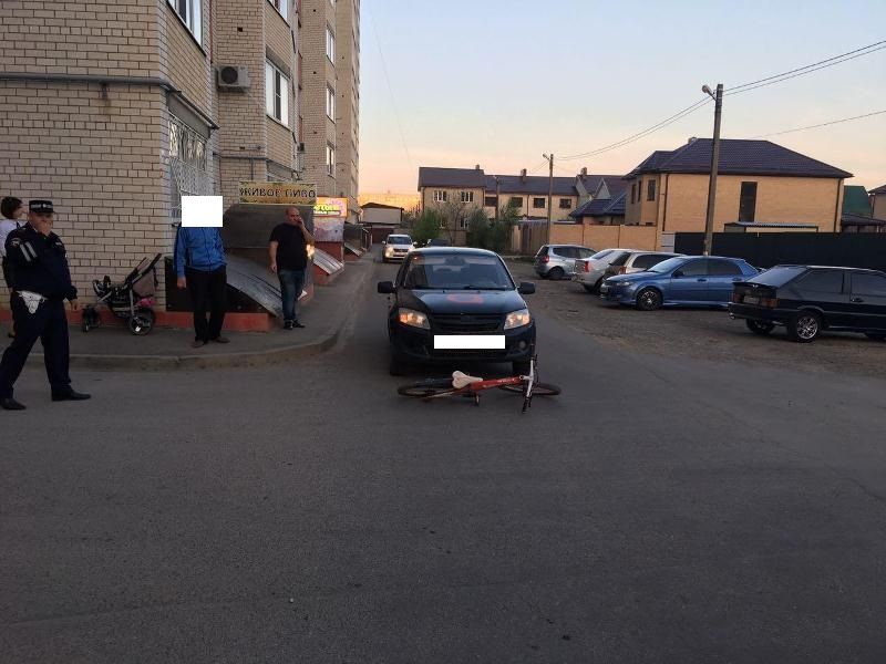 В Ставрополе таксист сбил ребенка на велосипеде
